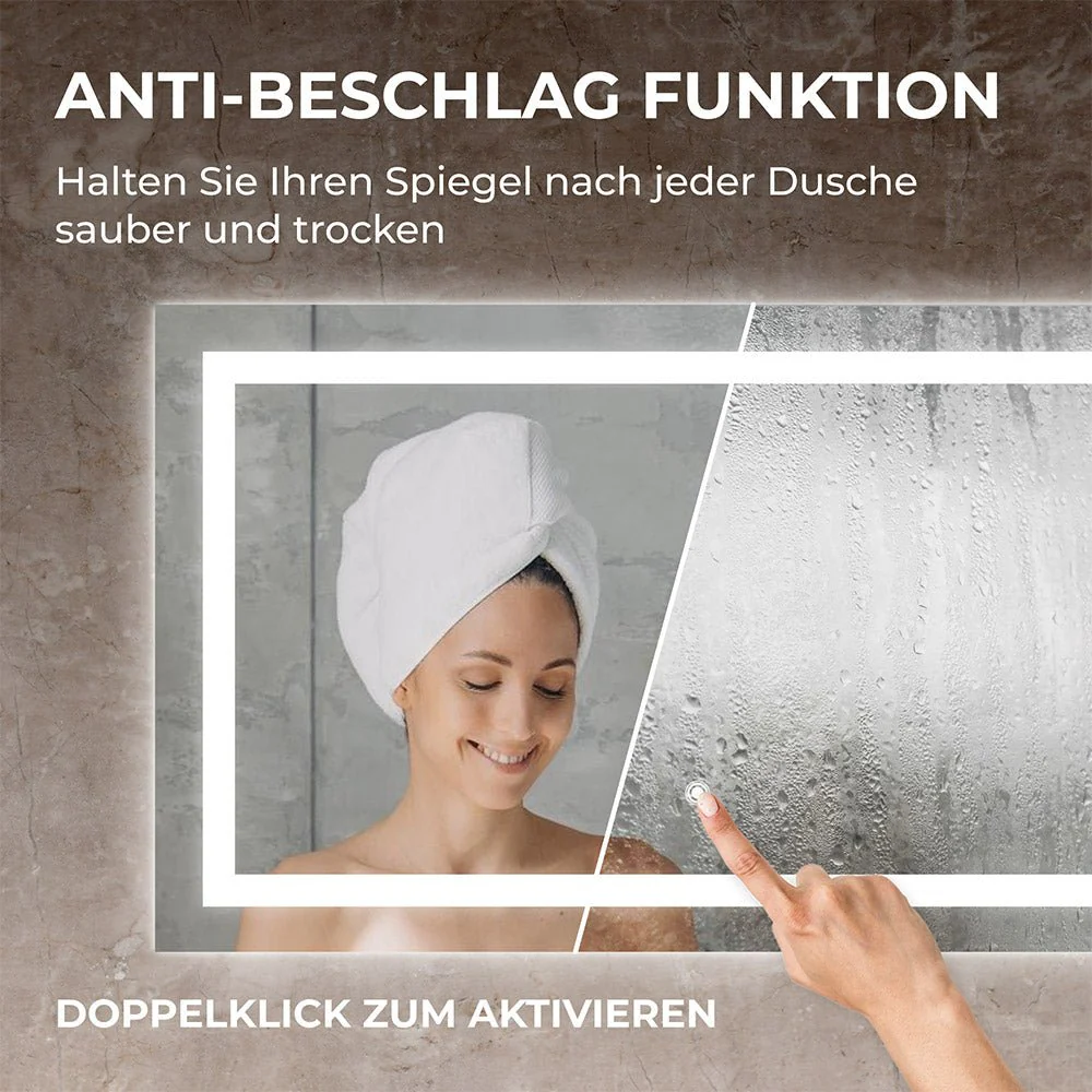 Bringer Badspiegel mit Beleuchtung - BRS102 - Image 3