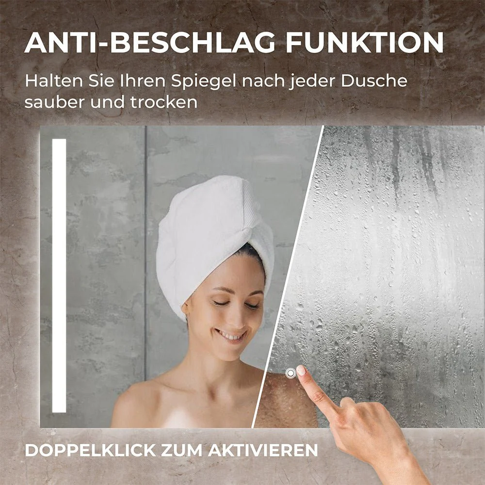 Bringer Badspiegel mit Beleuchtung - BRS103 - Image 3