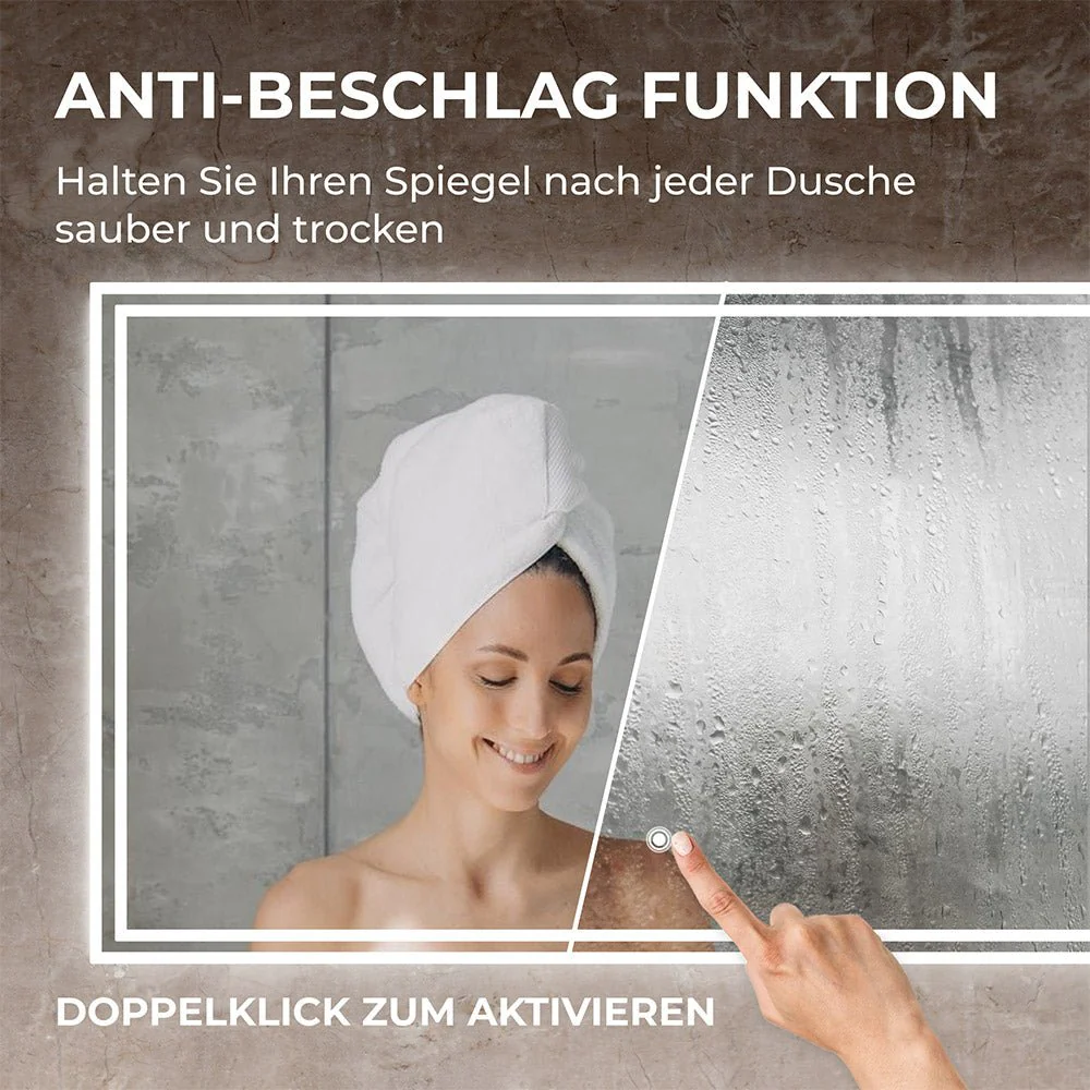 Bringer Badspiegel mit Beleuchtung - BRS107 - Image 3
