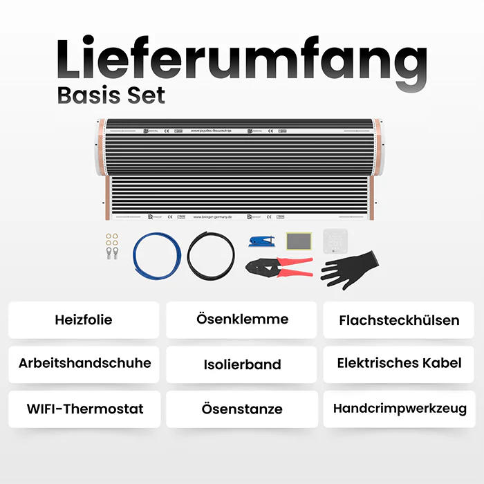 Infrarot Fußbodenheizung Set - Image 8