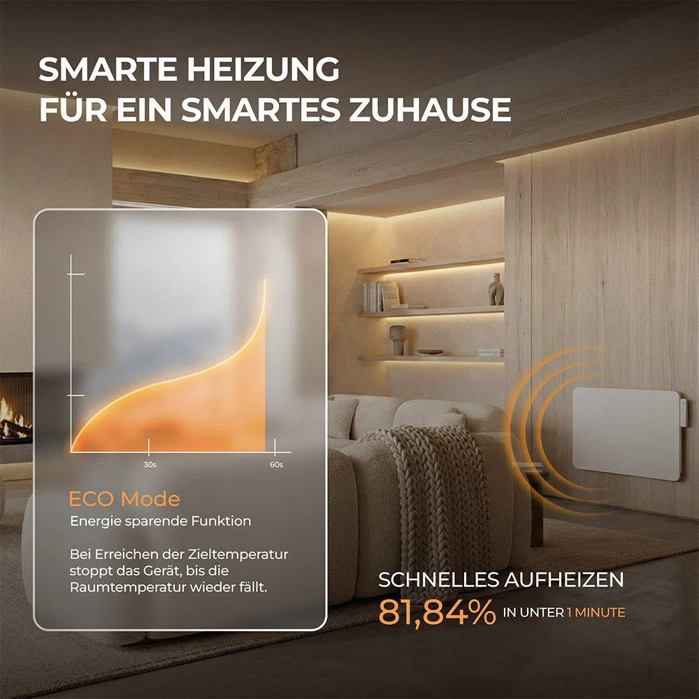 Hybrid Infrarotheizung mit Konvektion - Image 4