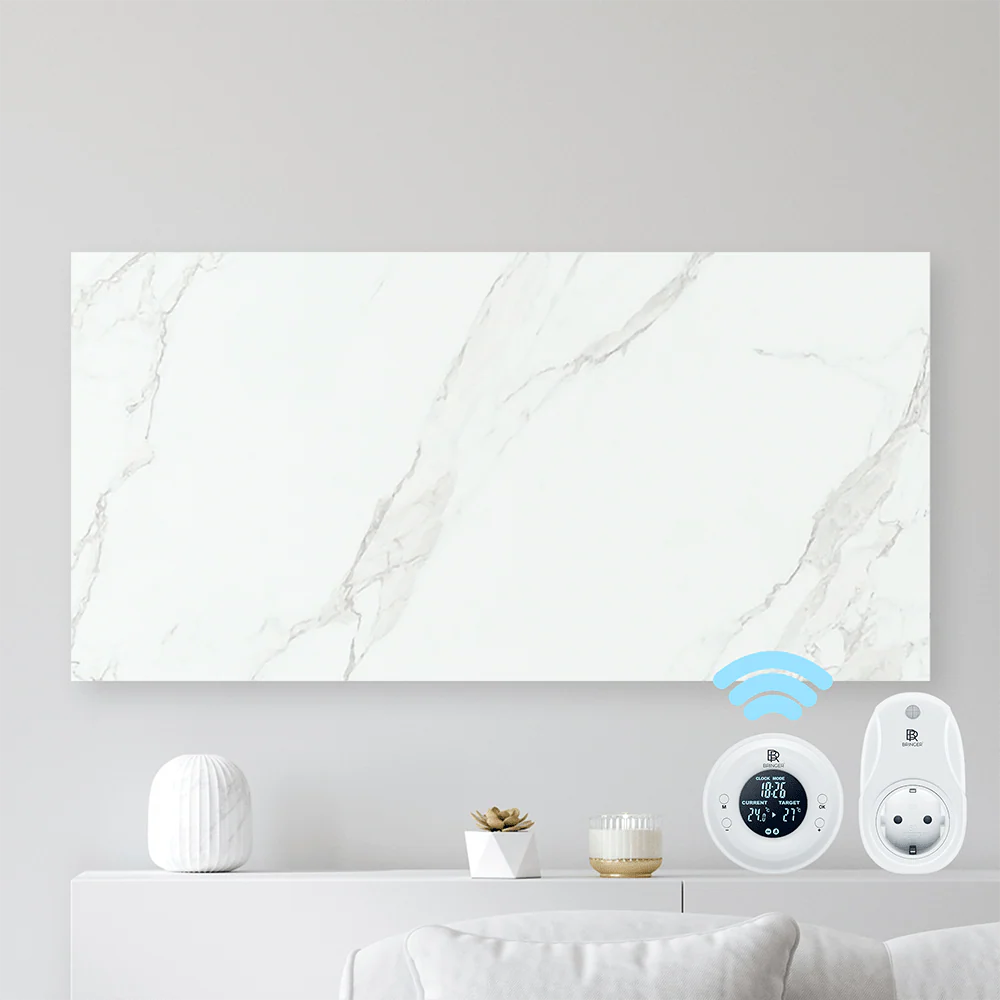 Bringer® Keramik Infrarotheizung in Marmor Optik - Image 12