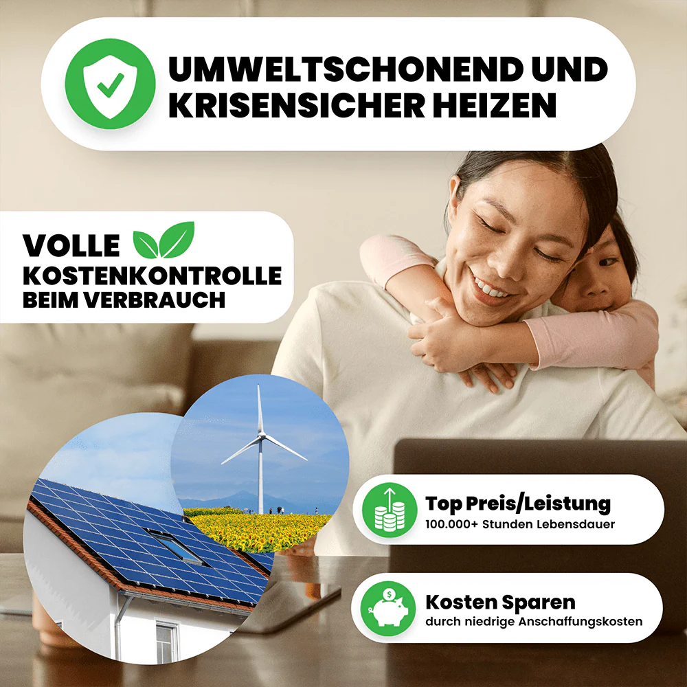Bringer® Infrarotheizung Standgerät - Image 5