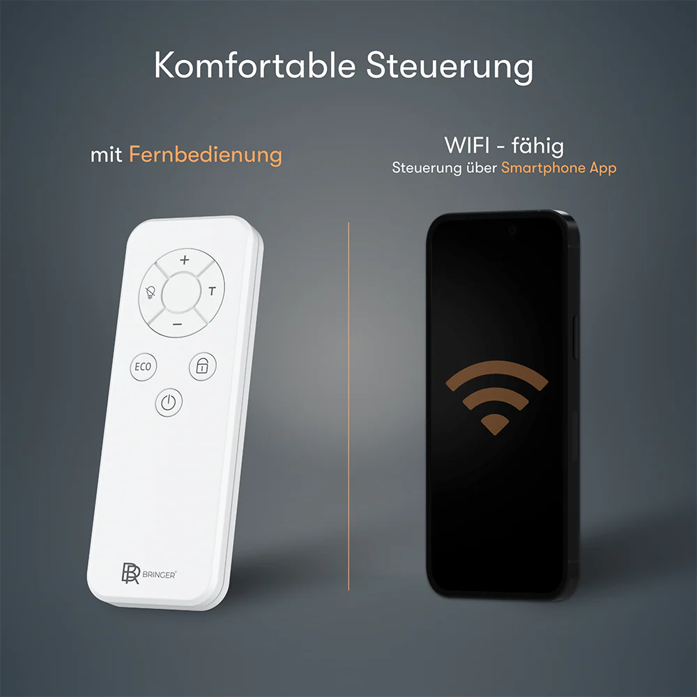 Metall Infrarotheizung 450W mit Smart Thermostat B-Ware - Image 7